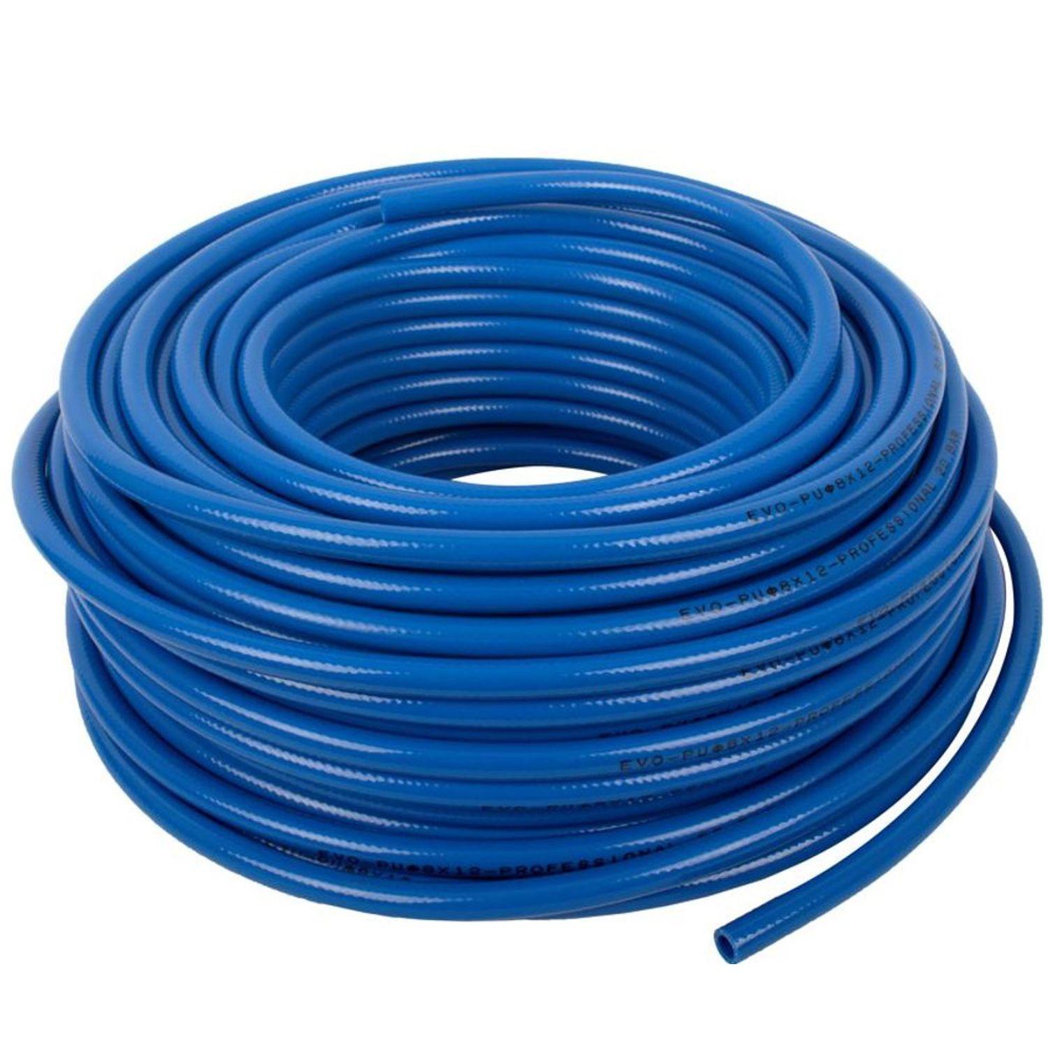 Pol High Pressure Hose 8mm Idx12mm Od 50m Blue